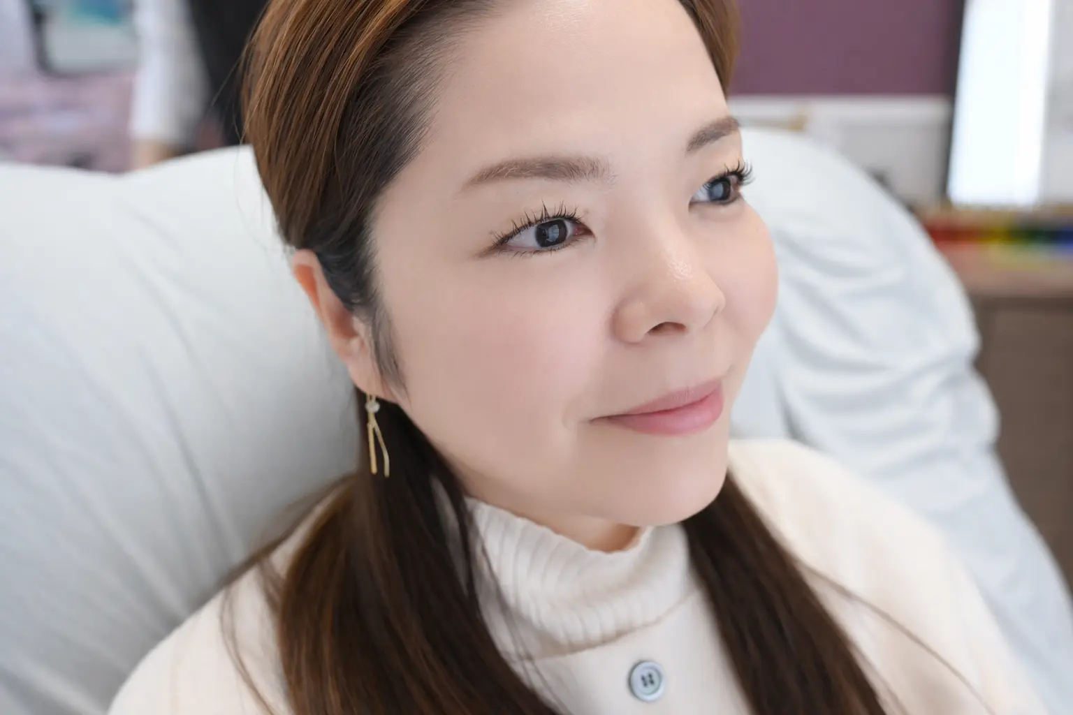 まつ毛パーマ仕上がり