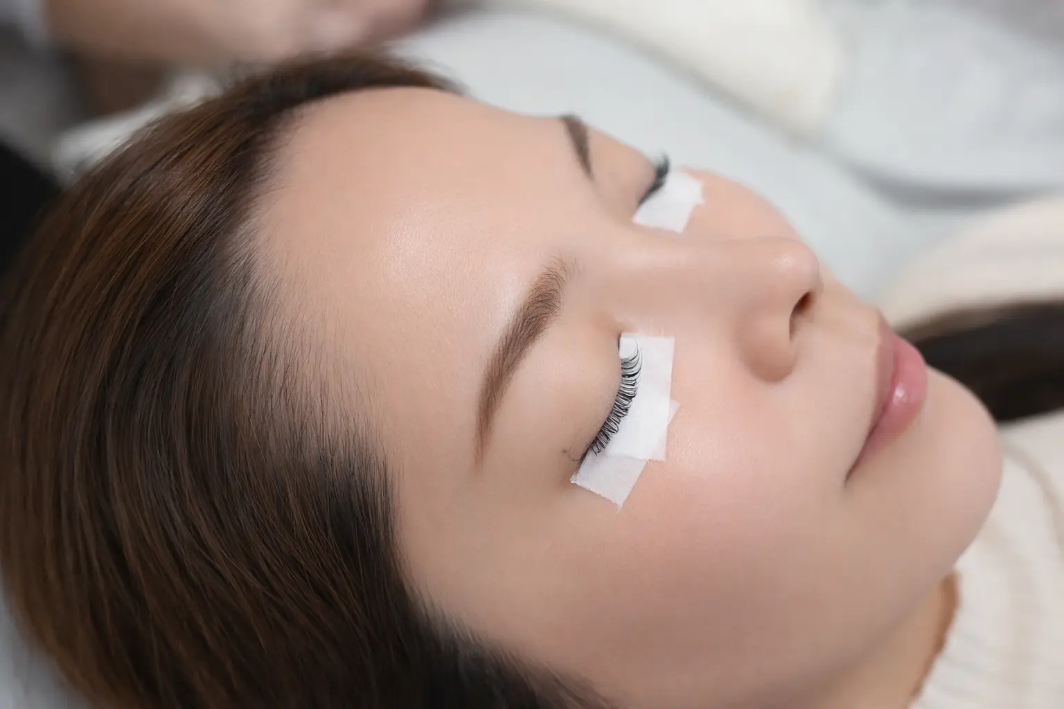 仕上がりまつ毛パーマ